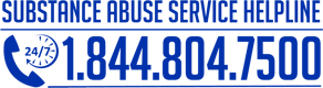 Substance Abuse Service Helpline 1.844.804.7500